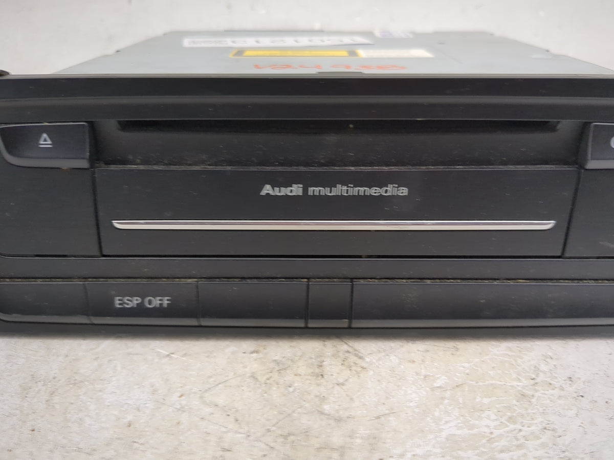 2009-2012 Audi A4 Radio AM FM Cd Player Receiver Replacement P/N:133-5770W1L1D4Z1 1859137 Fits Fits 2009 2010 2011 2012 OEM 