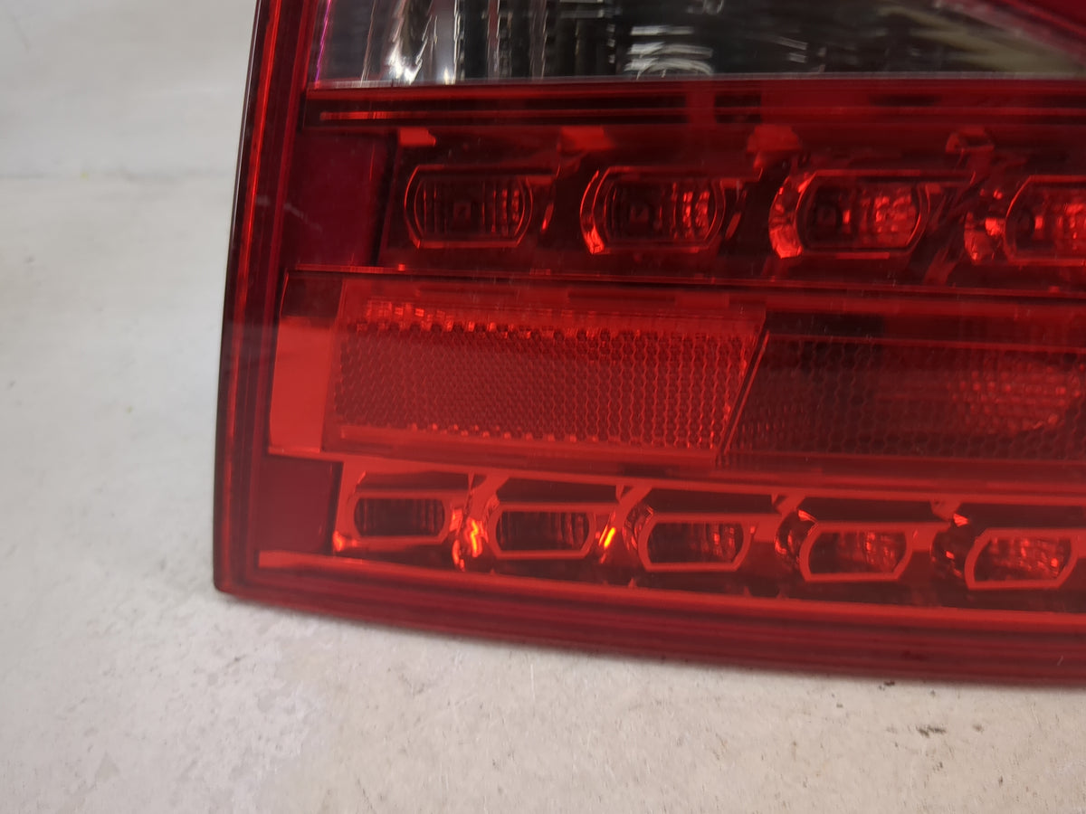 2010-2012 Audi A4 Passenger Right Side Deck Lid Mounted Tail Light Red - Oemusedautoparts1.com