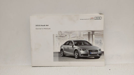 2010 Audi A4 Owners Manual Book Guide OEM Used Auto Parts - Oemusedautoparts1.com