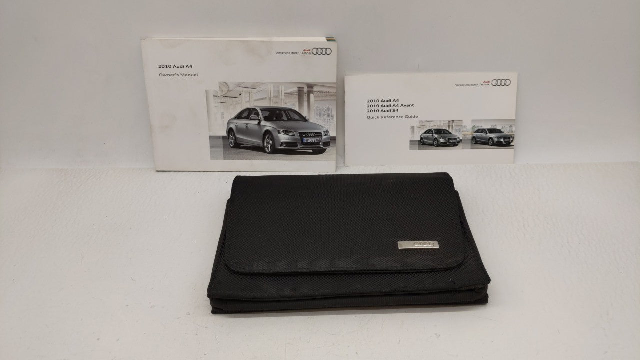 2010 Audi A4 Owners Manual Book Guide OEM Used Auto Parts - Oemusedautoparts1.com