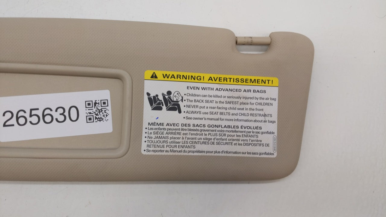 2009-2012 Audi A4 Sun Visor Shade Replacement Driver Left Mirror Fits Fits 2009 2010 2011 2012 OEM Used Auto Parts - Oemused