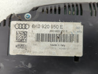 2010-2012 Audi A4 Instrument Cluster Speedometer Gauges P/N:8K0920950E 8K0 920 950 E, 8K0920950H Fits Fits 2010 2011 2012 OE