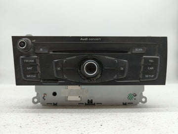 2010-2012 Audi A4 Radio AM FM Cd Player Receiver Replacement P/N:8T1 035 186 R 8T1 035 664 A Fits OEM Used Auto Parts - Oemu