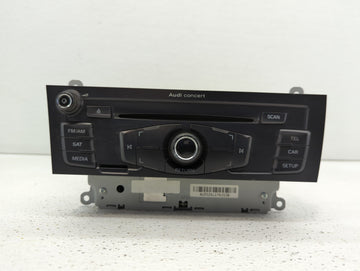 2010-2012 Audi A4 Radio AM FM Cd Player Receiver Replacement P/N:8T1 035 186 R 8T1 035 664 A Fits OEM Used Auto Parts - Oemu