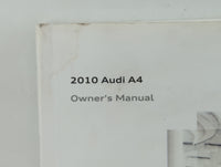 2010 Audi A4 Owners Manual Book Guide OEM Used Auto Parts - Oemusedautoparts1.com