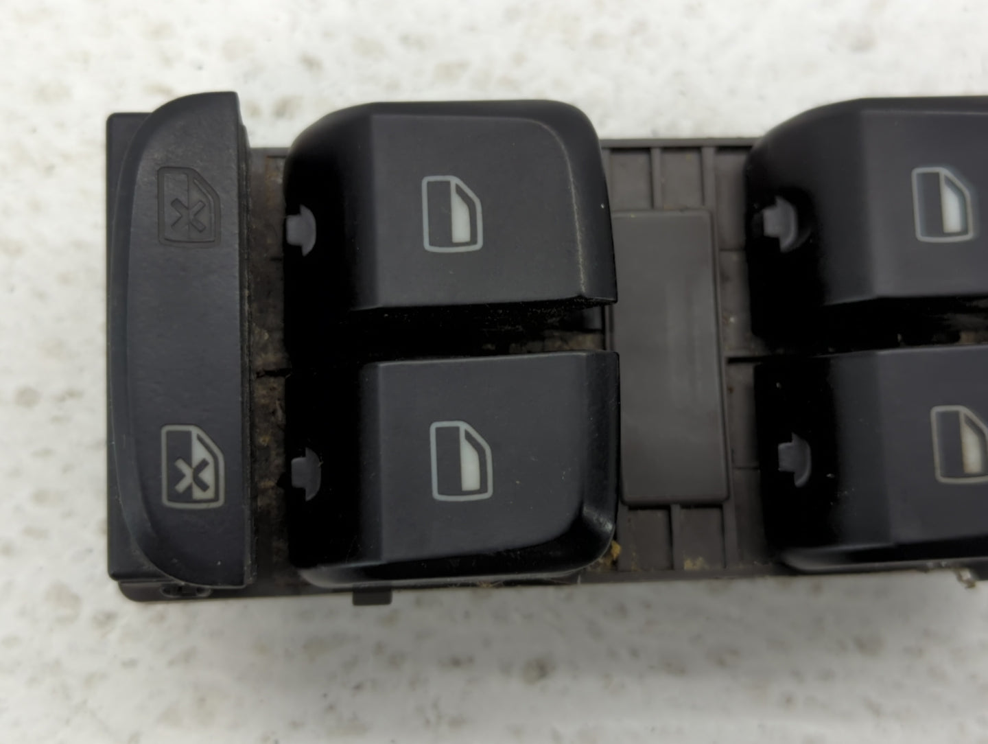 2009-2012 Audi A4 Master Power Window Switch Replacement Driver Side Left P/N:8R1 867 171 8K1 867 171 Fits OEM Used Auto Par