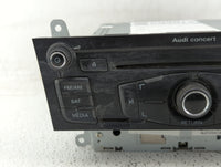 2010-2012 Audi A4 Radio AM FM Cd Player Receiver Replacement P/N:8T1 035 186 R 8T1 035 664 A Fits OEM Used Auto Parts - Oemu