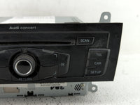 2010-2012 Audi A4 Radio AM FM Cd Player Receiver Replacement P/N:8T1 035 186 R 8T1 035 664 A Fits OEM Used Auto Parts - Oemu