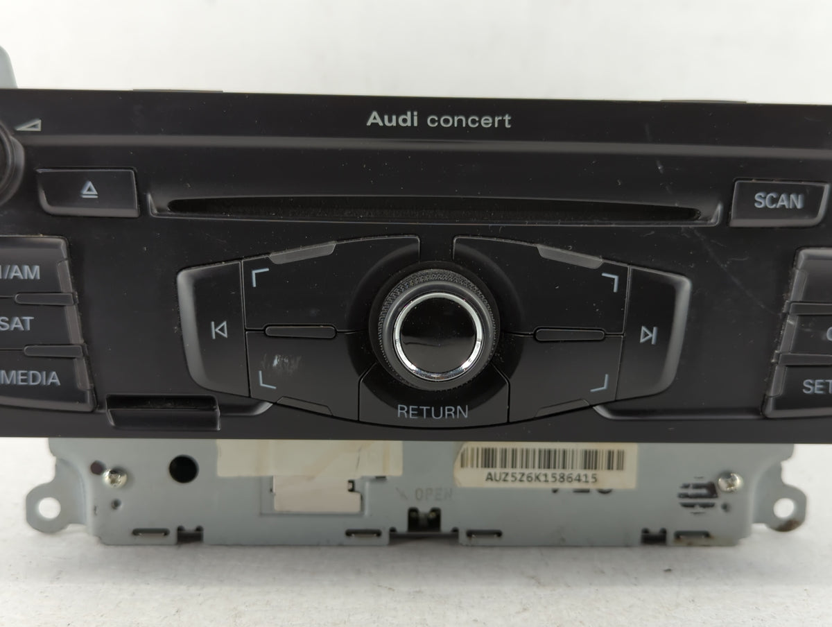 2010-2012 Audi A4 Am Fm Cd Player Radio Receiver 515820 - Oemusedautoparts1.com