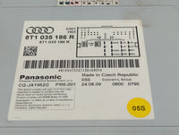 2010 Audi A4 Radio AM FM Cd Player Receiver Replacement P/N:8T1 035 186 R Fits OEM Used Auto Parts - Oemusedautoparts1.com