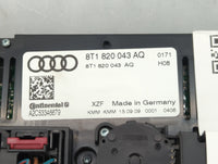 2009-2012 Audi A4 Climate Control Module Temperature AC/Heater Replacement P/N:8T1 820 043 AQ Fits OEM Used Auto Parts - Oem