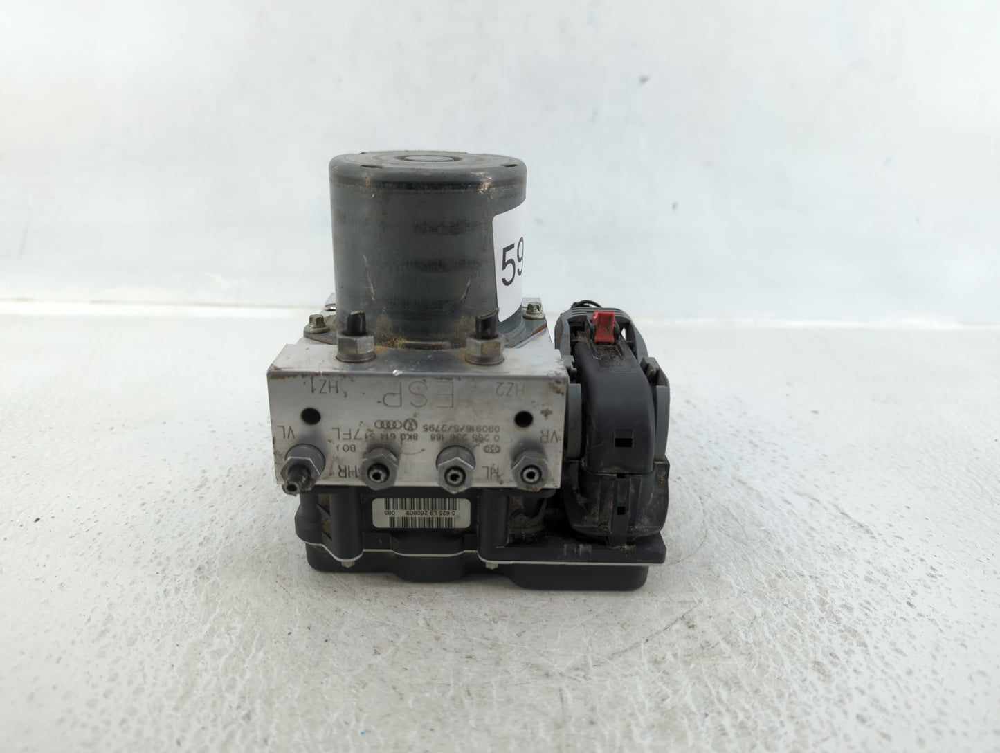 2009-2010 Audi A4 ABS Pump Control Module Replacement P/N:8K0 614 517FL 0 265 236 188 Fits Fits 2009 2010 OEM Used Auto Part