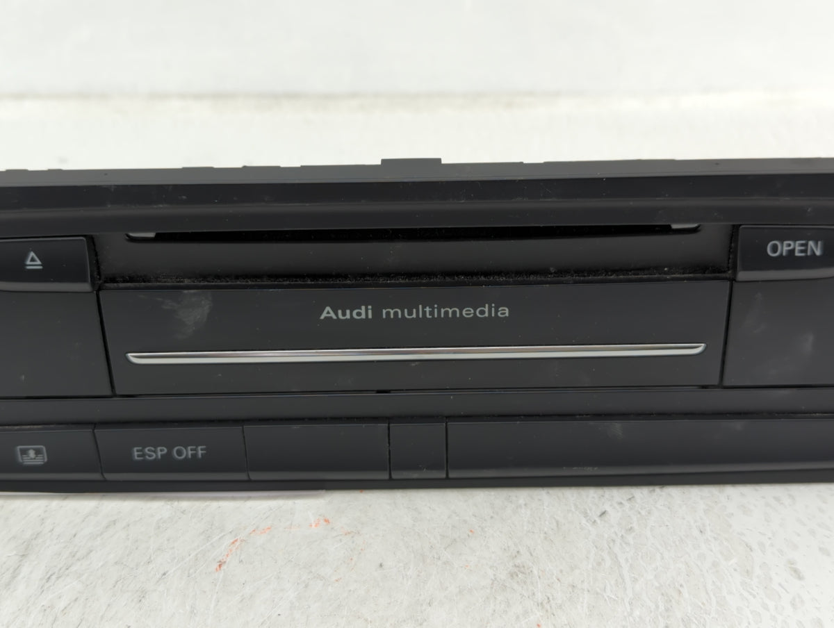 2009-2012 Audi A4 Am Fm Cd Player Radio Receiver 591532 - Oemusedautoparts1.com
