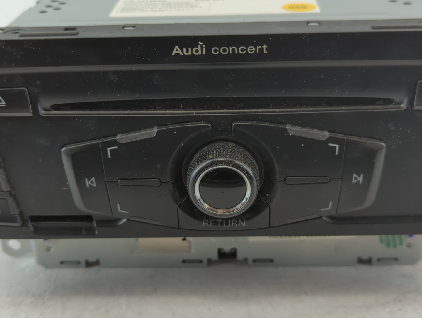 2010-2012 Audi A4 Am Fm Cd Player Radio Receiver - Oemusedautoparts1.com