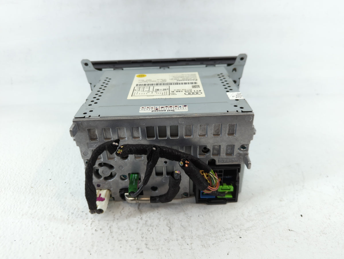 2010-2012 Audi A4 Radio AM FM Cd Player Receiver Replacement P/N:8T1 035 186 R Fits Fits 2010 2011 2012 2013 2014 2015 2016 