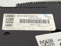 2010-2012 Audi A4 Instrument Cluster Speedometer Gauges P/N:8K0 920 950 E Fits Fits 2010 2011 2012 OEM Used Auto Parts - Oem
