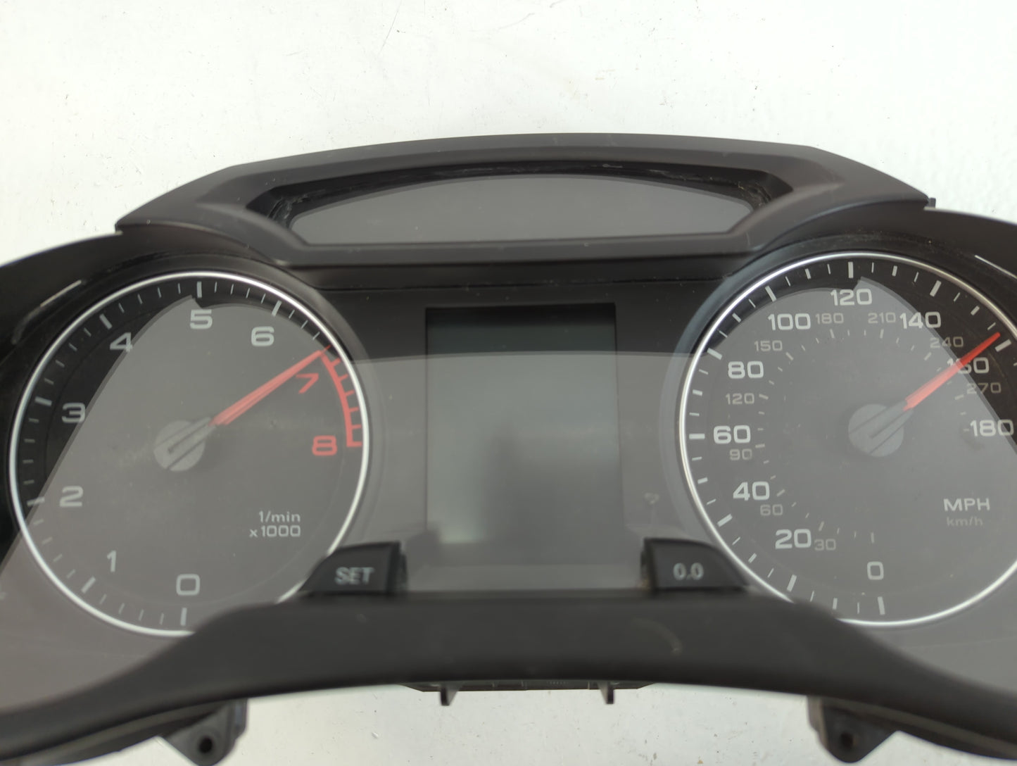 2010-2012 Audi A4 Instrument Cluster Speedometer Gauges P/N:8K0 920 950 E Fits Fits 2010 2011 2012 OEM Used Auto Parts - Oem