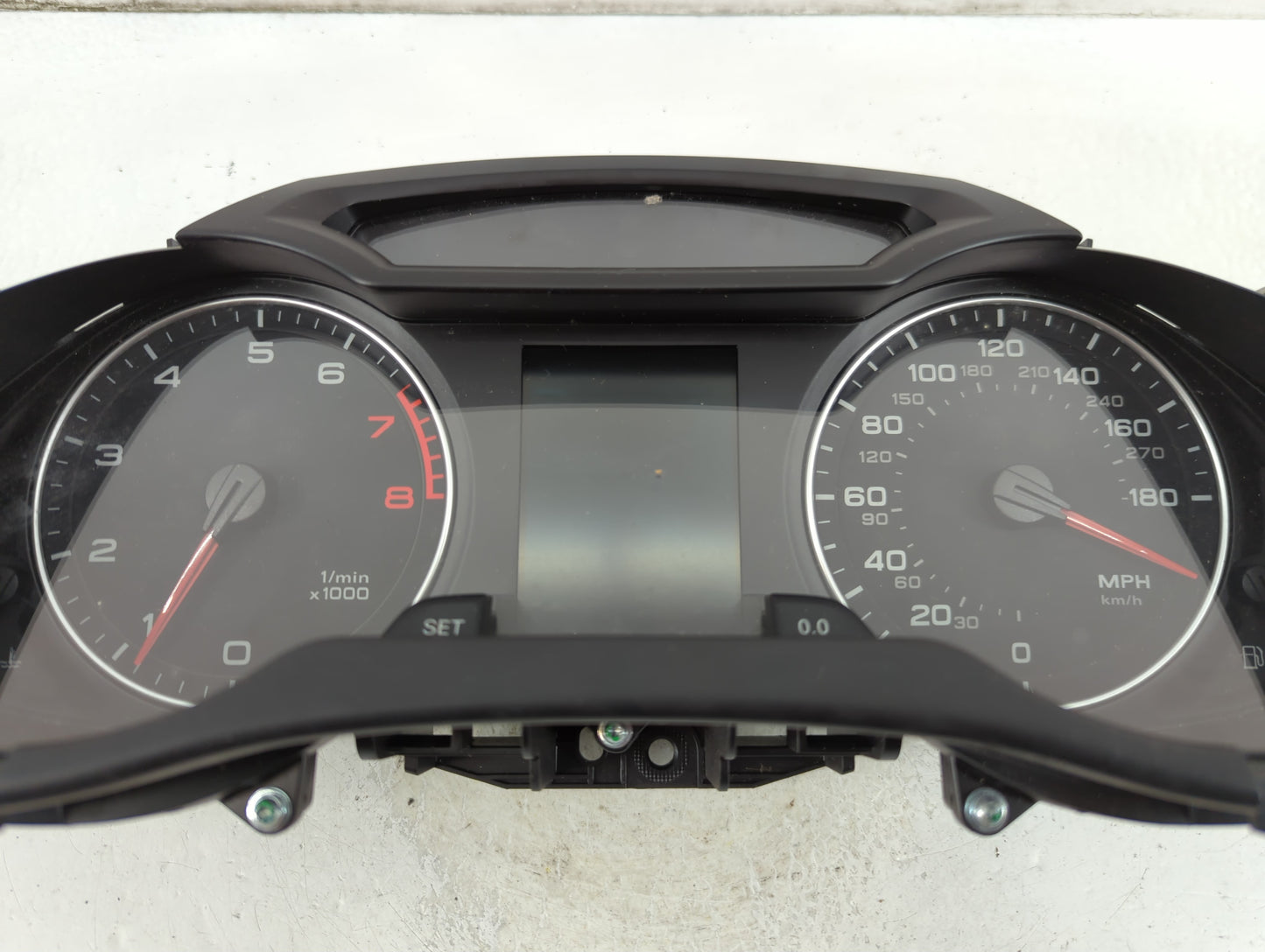2010-2012 Audi A4 Instrument Cluster Speedometer Gauges P/N:8K0 920 950 E Fits Fits 2010 2011 2012 OEM Used Auto Parts - Oem