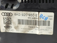 2010-2012 Audi A4 Instrument Cluster Speedometer Gauges P/N:8K0 920 950 E Fits Fits 2010 2011 2012 OEM Used Auto Parts - Oem