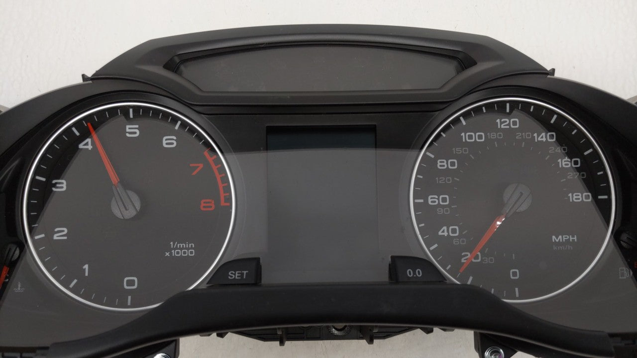 2010-2012 Audi A4 Quattro Instrument Cluster Speedometer Gauges P/N:8K0920950E 8K0 920 950 E, 8K0920950H Fits Fits 2010 2011