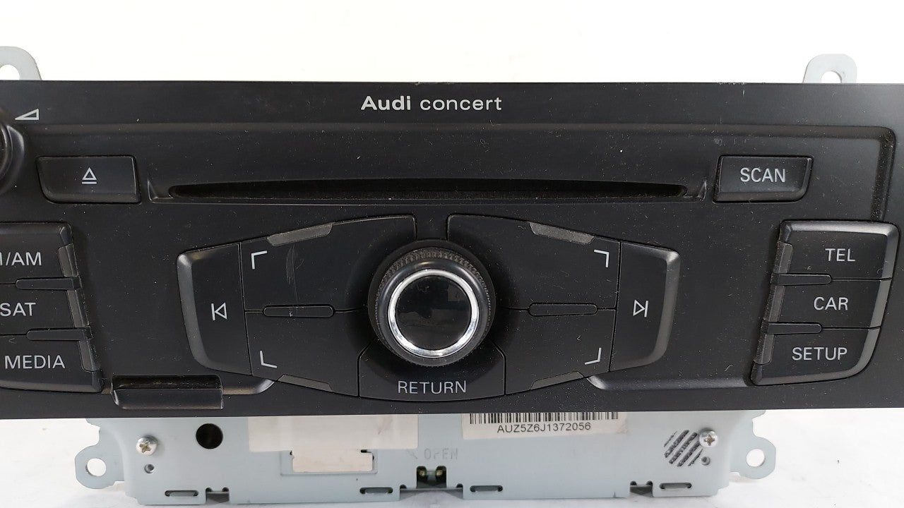 2010-2012 Audi A4 Quattro Am Fm Cd Player Radio Receiver - Oemusedautoparts1.com