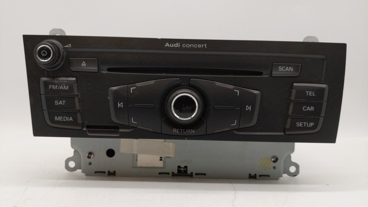 2010-2012 Audi A4 Quattro Am Fm Cd Player Radio Receiver - Oemusedautoparts1.com