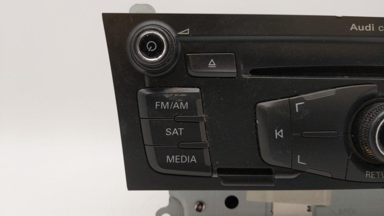 2010-2012 Audi A4 Quattro Am Fm Cd Player Radio Receiver - Oemusedautoparts1.com