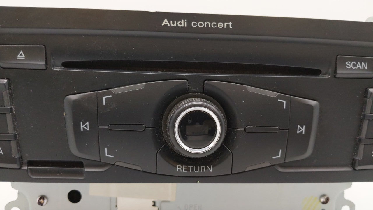 2010-2012 Audi A4 Quattro Am Fm Cd Player Radio Receiver - Oemusedautoparts1.com