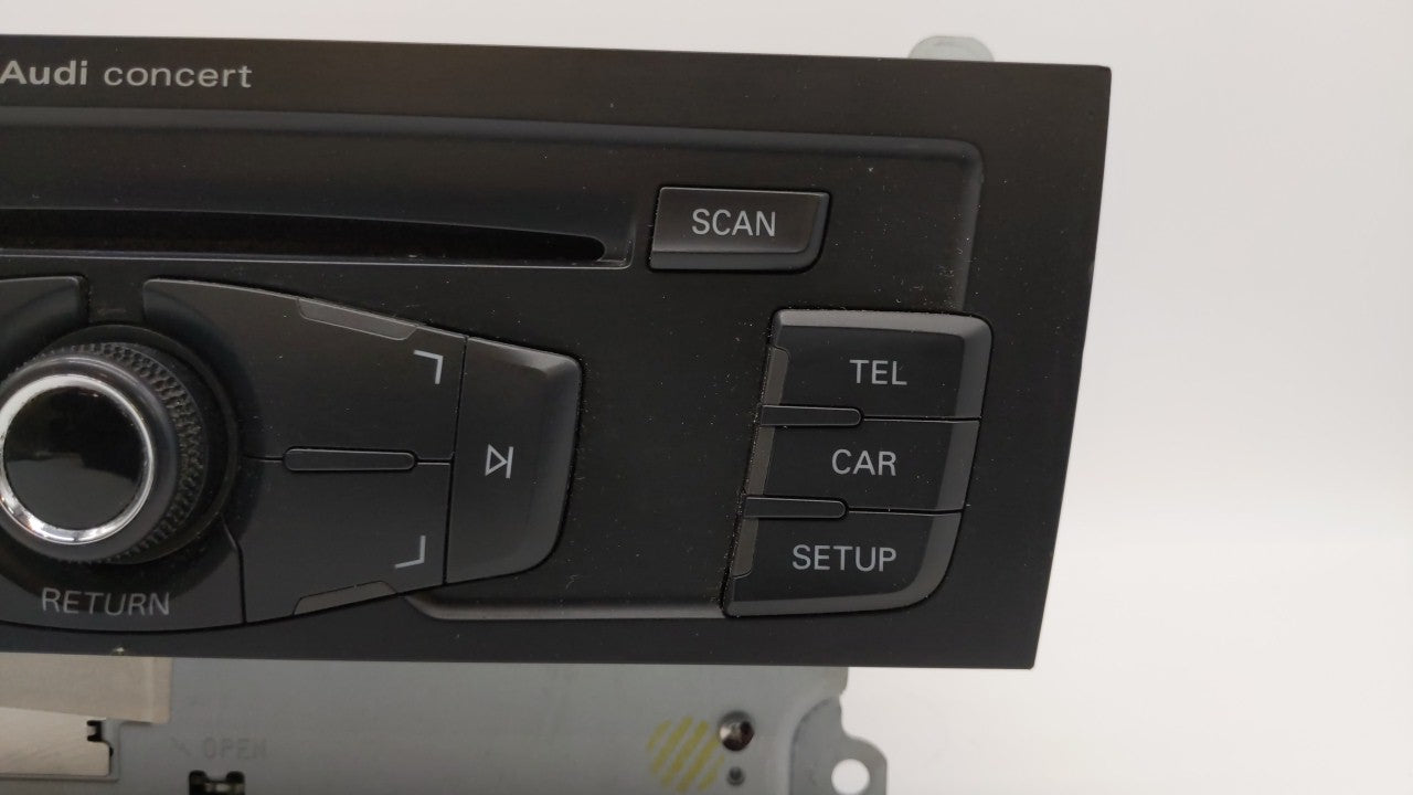 2010-2012 Audi A4 Quattro Am Fm Cd Player Radio Receiver - Oemusedautoparts1.com