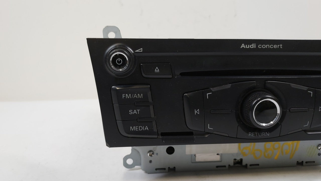 2010-2012 Audi A4 Quattro Am Fm Cd Player Radio Receiver - Oemusedautoparts1.com