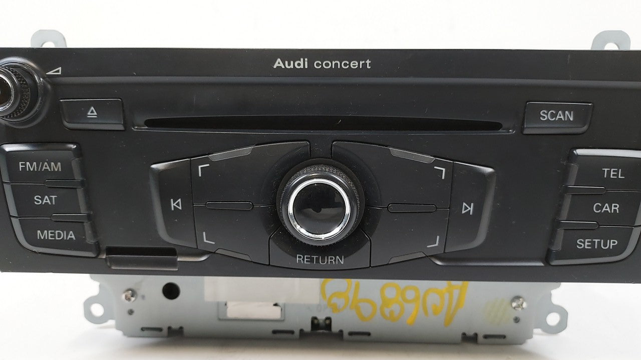 2010-2012 Audi A4 Quattro Am Fm Cd Player Radio Receiver - Oemusedautoparts1.com