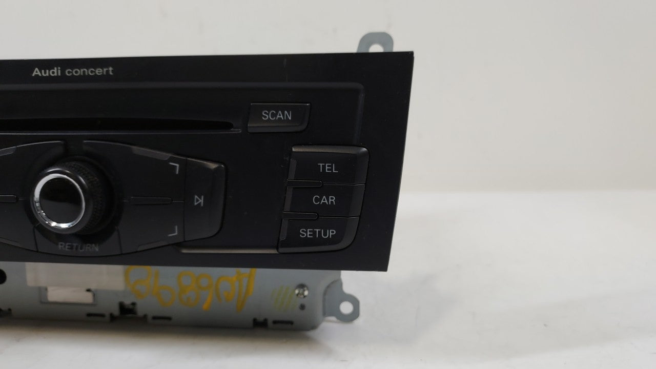 2010-2012 Audi A4 Quattro Am Fm Cd Player Radio Receiver - Oemusedautoparts1.com