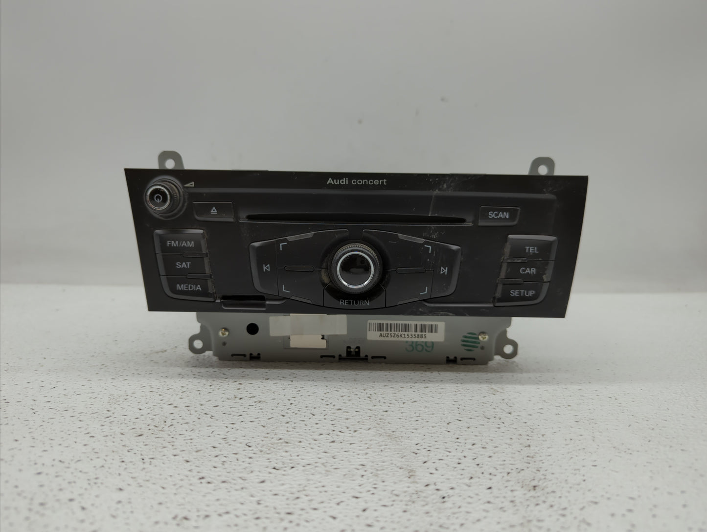 2010-2012 Audi A4 Quattro Radio AM FM Cd Player Receiver Replacement P/N:8T1 035 186 R 4G0035082C Fits OEM Used Auto Parts -