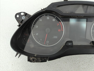 2010-2012 Audi A4 Quattro Instrument Cluster Speedometer Gauges P/N:8K0 920 980 M 8K0920980M Fits Fits 2010 2011 2012 OEM Used Auto Parts