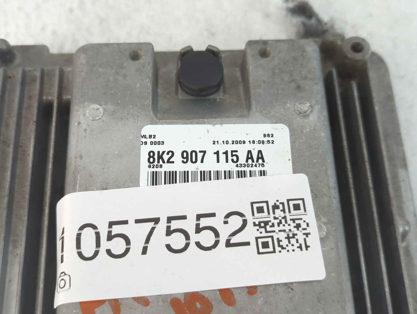 2010 Audi A5 PCM Engine Control Computer ECU ECM PCU OEM P/N:8K2 907 115 AA Fits OEM Used Auto Parts - Oemusedautoparts1.com