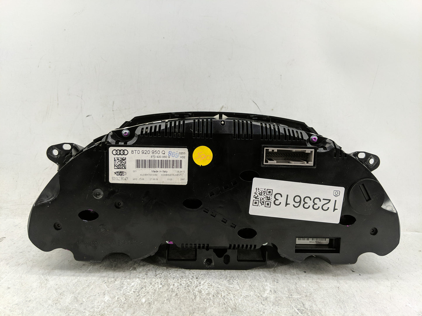 2010-2012 Audi A5 Instrument Cluster Speedometer Gauges P/N:8T0 920 950 Q Fits Fits 2010 2011 2012 OEM Used Auto Parts - Oem