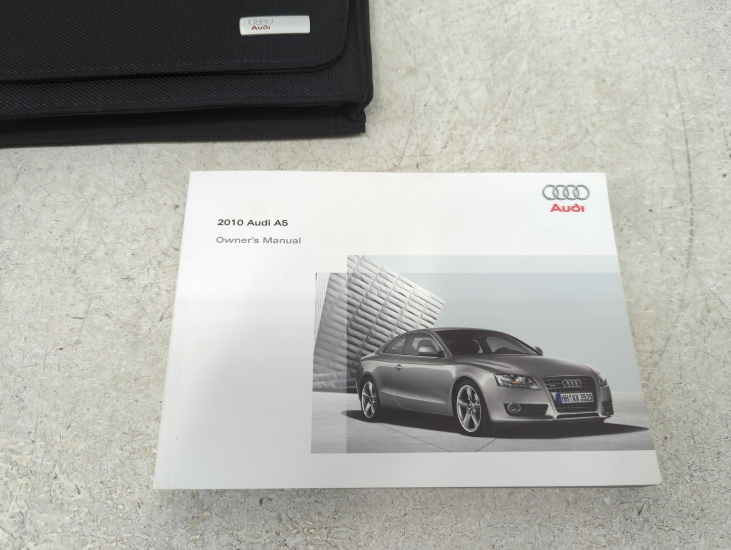 2010 Audi A5 Owners Manual Book Guide P/N:101.561.8T3.23 OEM Used Auto Parts - Oemusedautoparts1.com
