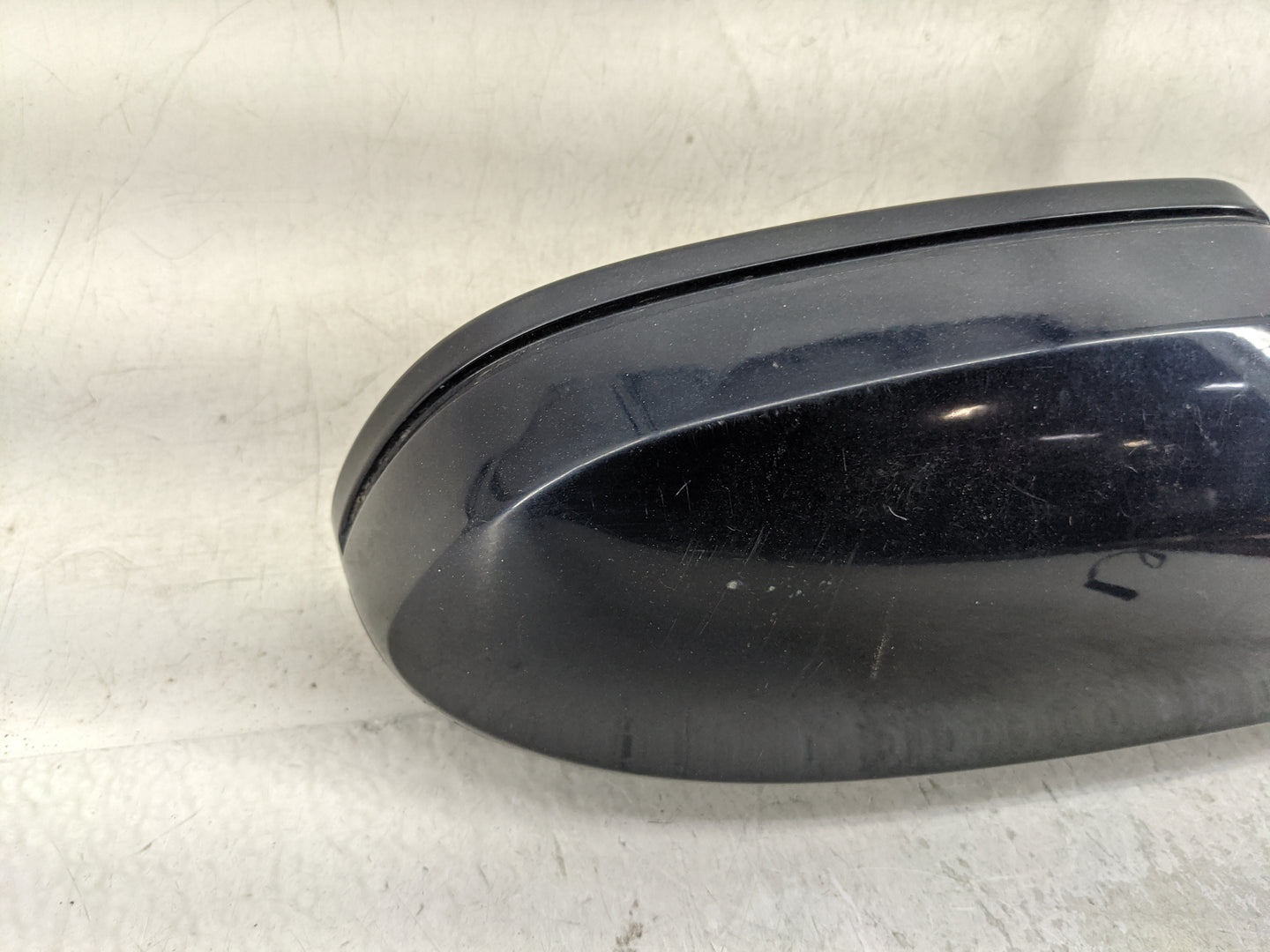 2008-2014 Audi A5 Passenger Right Side View Manual Door Mirror Blue - Oemusedautoparts1.com
