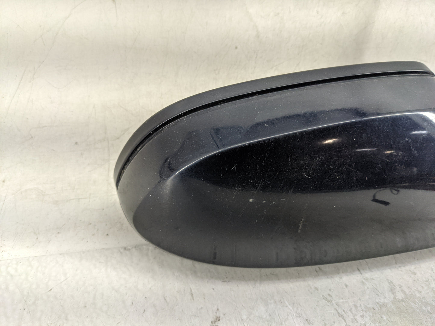 2008-2014 Audi A5 Passenger Right Side View Manual Door Mirror Blue - Oemusedautoparts1.com