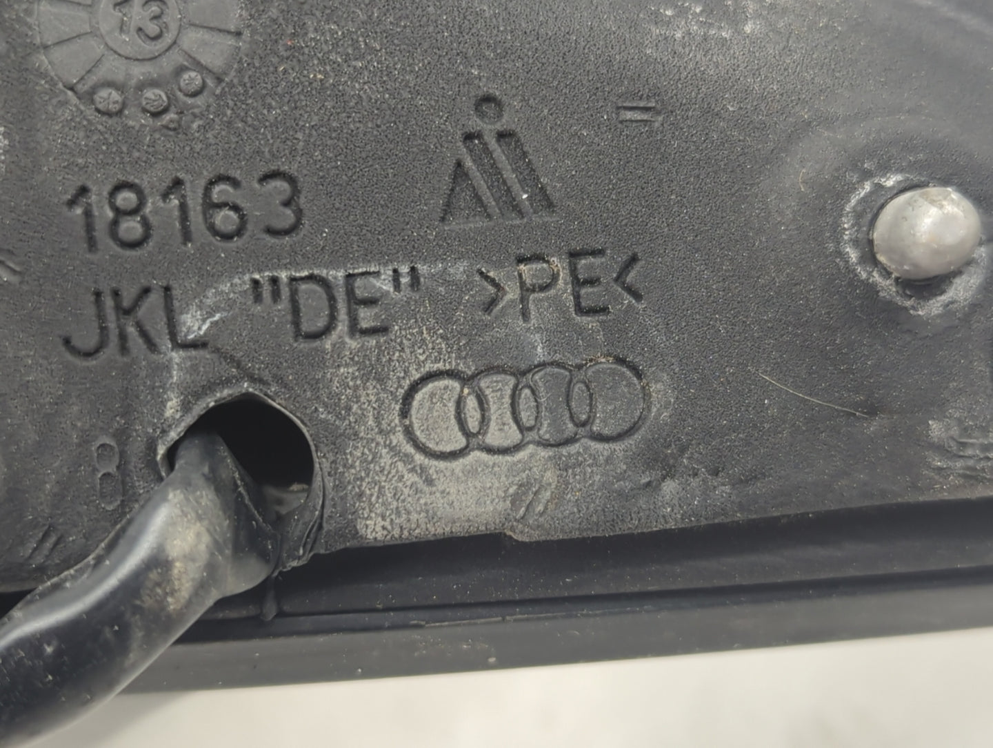 2010-2014 Audi A5 Driver Side View Mirror - Left Door Mirror OEM Used - Oemusedautoparts1.com