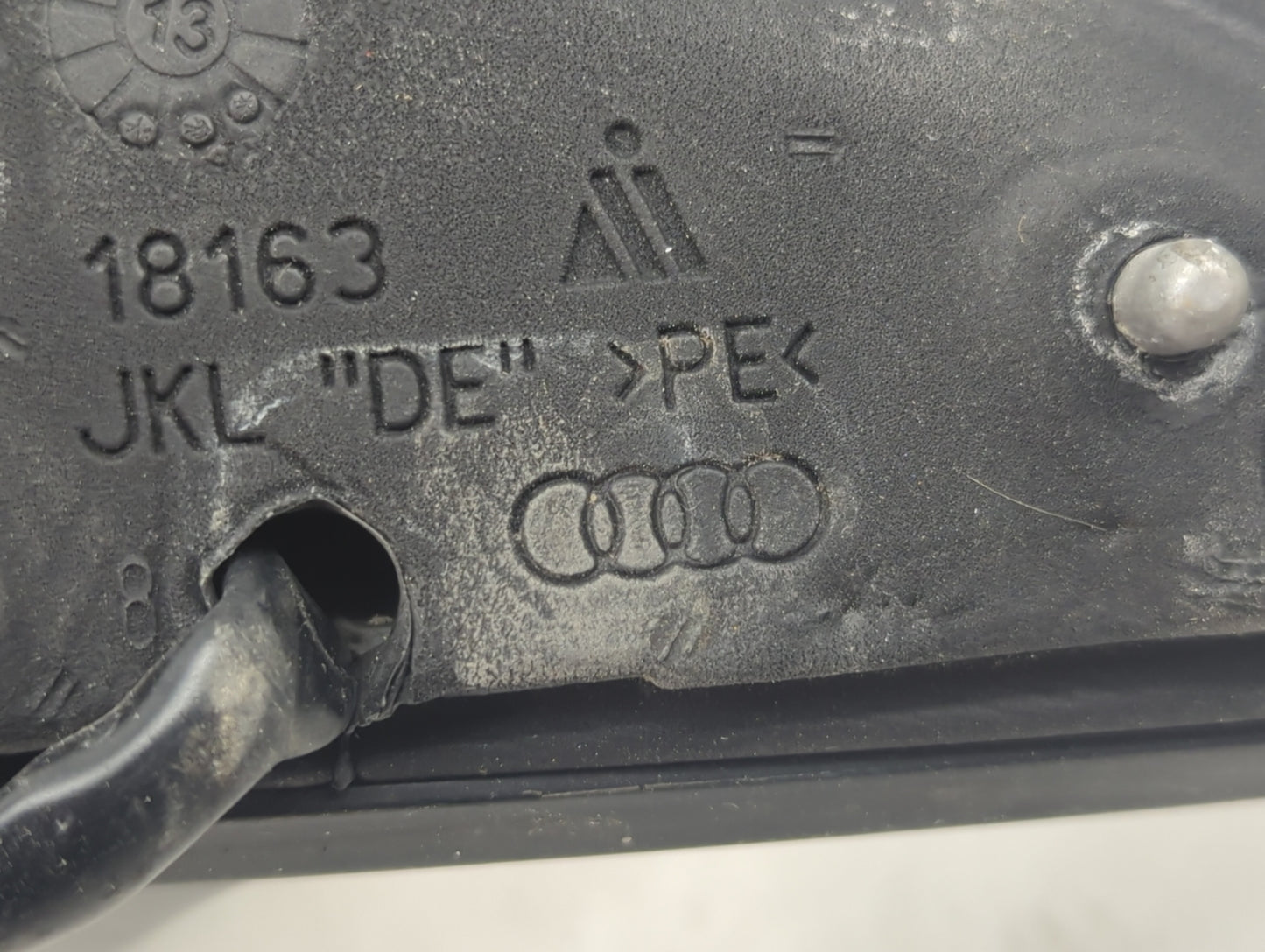 2010-2014 Audi A5 Driver Side View Mirror - Left Door Mirror OEM Used - Oemusedautoparts1.com