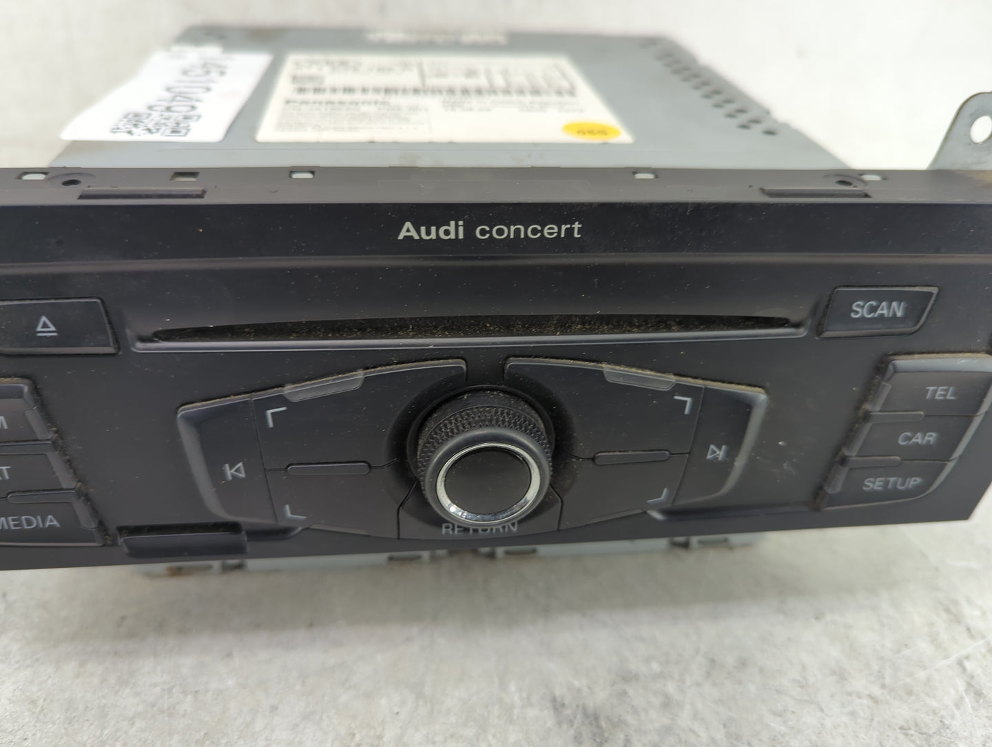 2008-2012 Audi A5 Radio AM FM Cd Player Receiver Replacement P/N:8T1035186R CQ-JA1962G Fits Fits 2008 2009 2010 2011 2012 OE