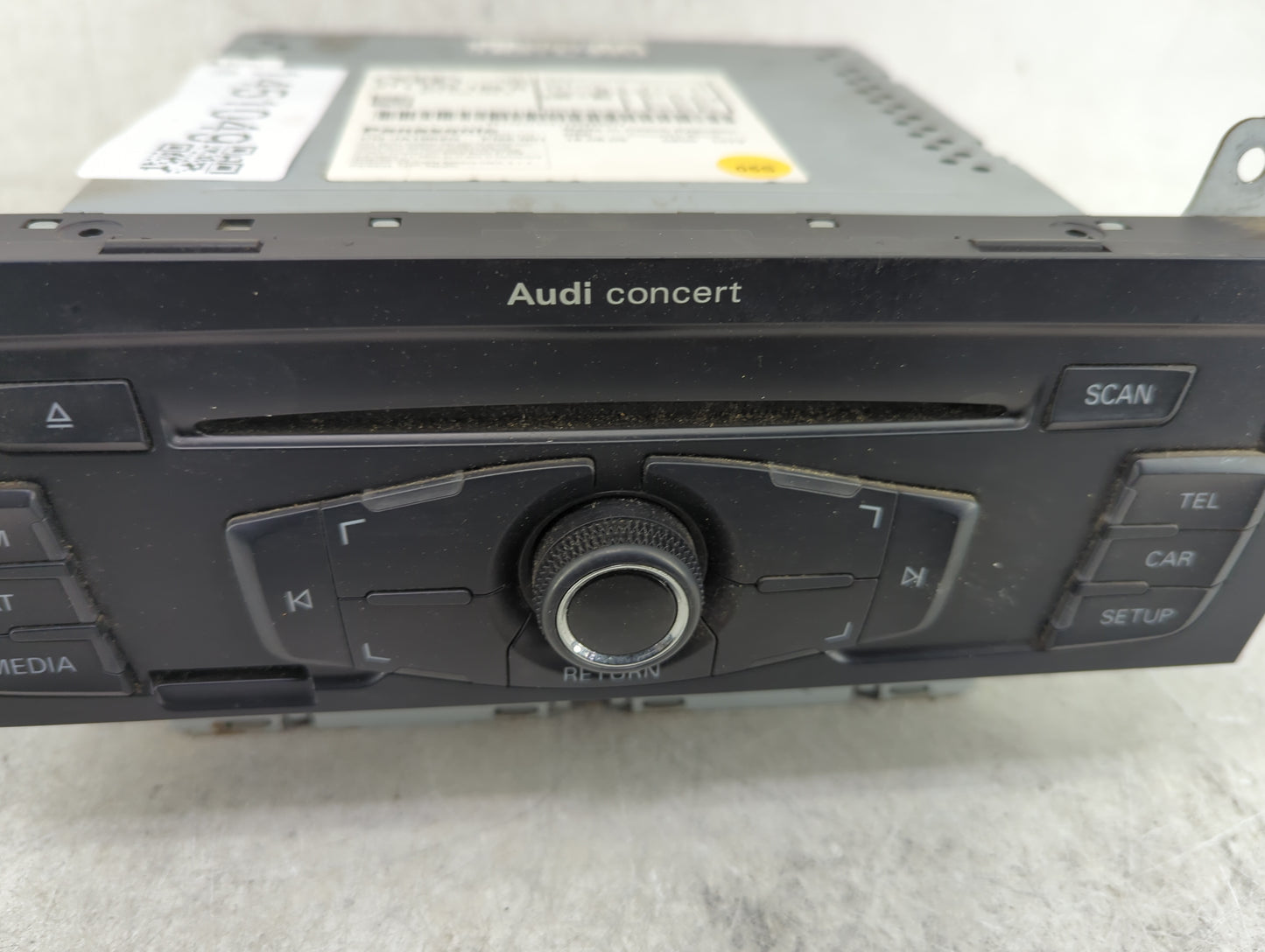 2008-2012 Audi A5 Radio AM FM Cd Player Receiver Replacement P/N:8T1035186R CQ-JA1962G Fits Fits 2008 2009 2010 2011 2012 OE
