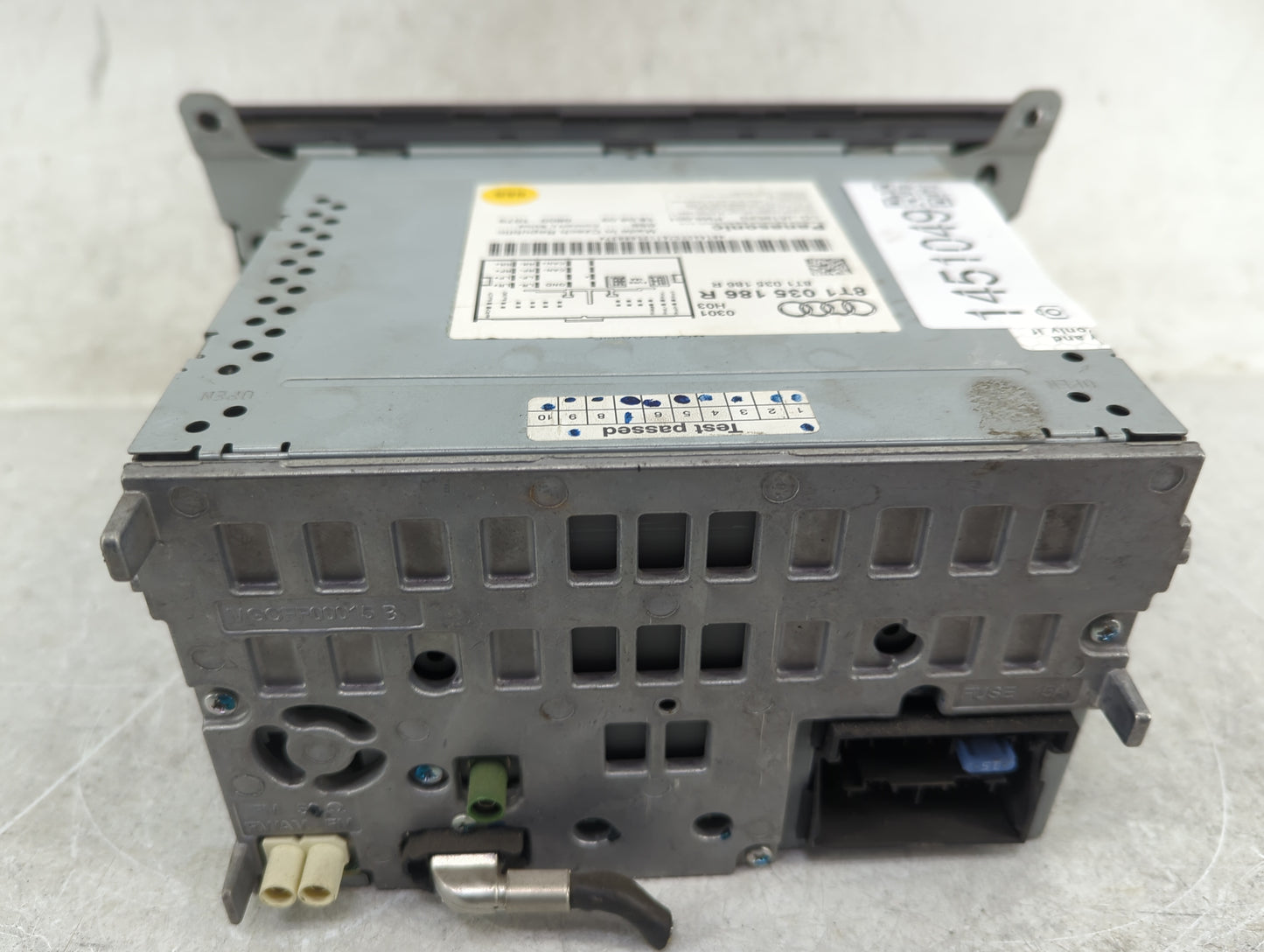 2008-2012 Audi A5 Radio AM FM Cd Player Receiver Replacement P/N:8T1035186R CQ-JA1962G Fits Fits 2008 2009 2010 2011 2012 OE