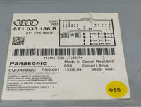 2008-2012 Audi A5 Radio AM FM Cd Player Receiver Replacement P/N:8T1035186R CQ-JA1962G Fits Fits 2008 2009 2010 2011 2012 OE