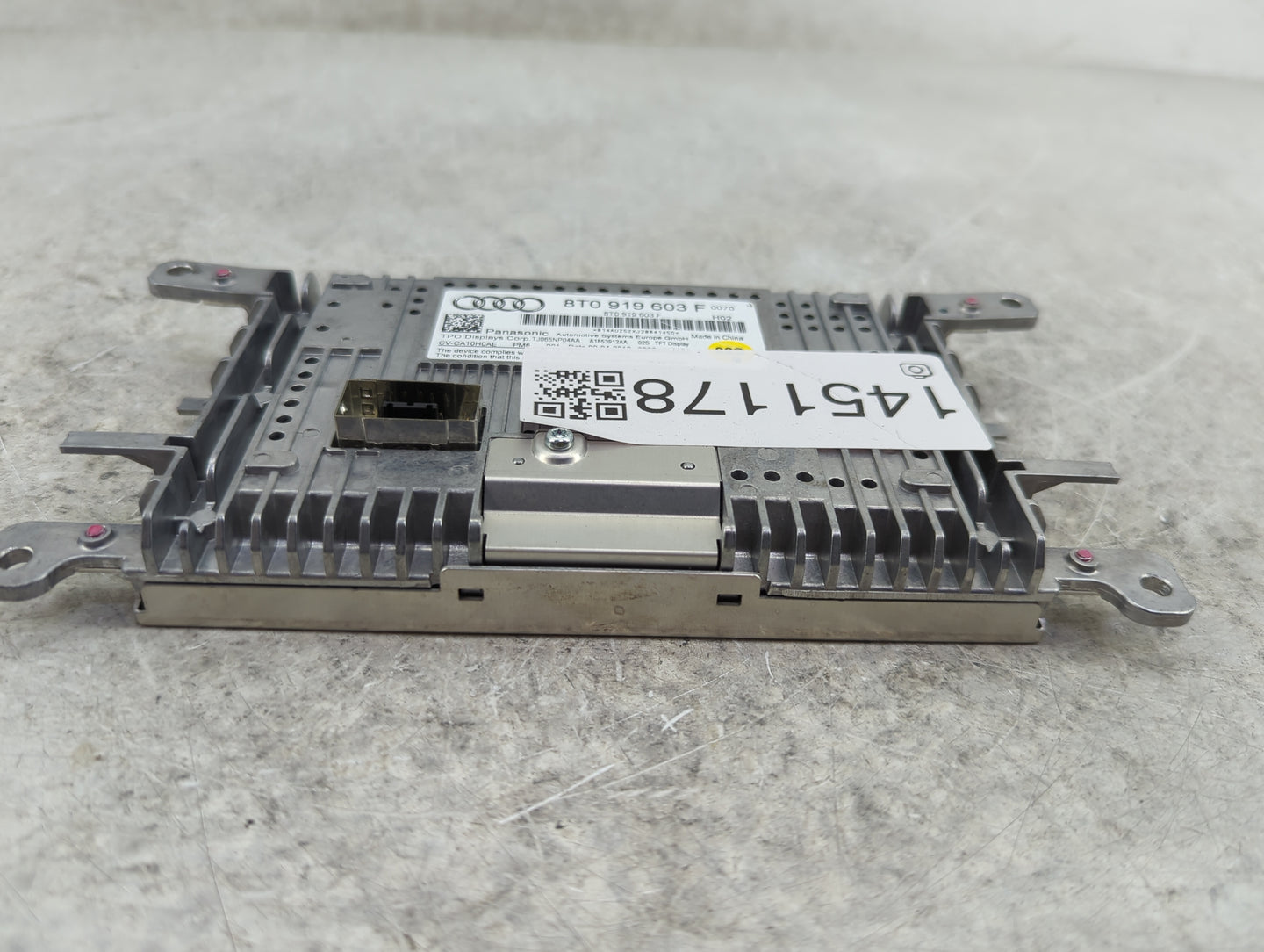 2010 Audi A5 Information Display Screen 1451178 - Oemusedautoparts1.com