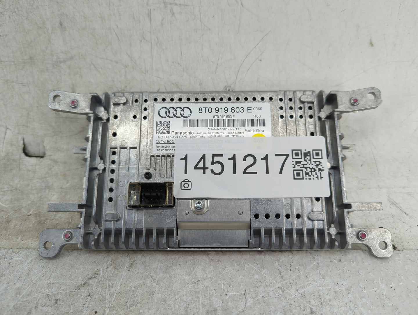 2008-2012 Audi A5 Information Display Screen - Oemusedautoparts1.com