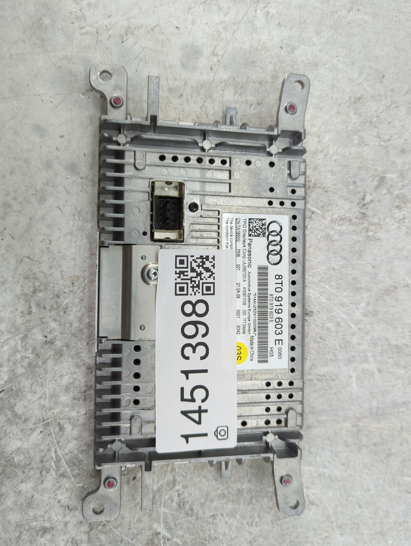 2010 Audi A5 Information Display Screen - Oemusedautoparts1.com