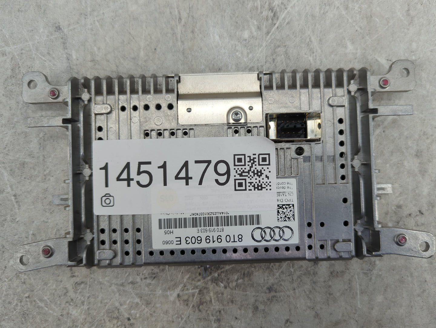 2010 Audi A5 Information Display Screen - Oemusedautoparts1.com