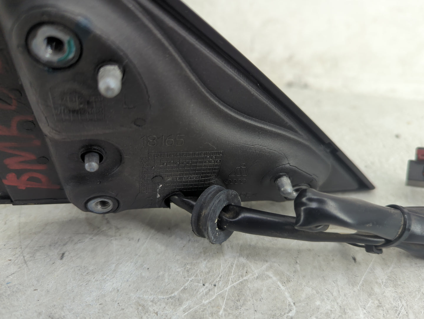 2008-2014 Audi A5 Driver Side View Mirror - Left Door Mirror OEM Used - Oemusedautoparts1.com
